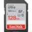 SANDISK SDHC MEMORY CARD 128GB 120MB/s ULTRA