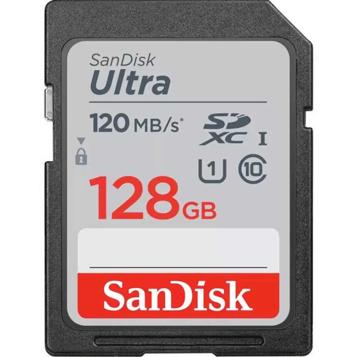 SANDISK SDHC MEMORY CARD 128GB 120MB/s ULTRA