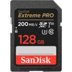 SANDISK SDXC MEMORY CARD 128GB 200MB/s EXTREME PRO