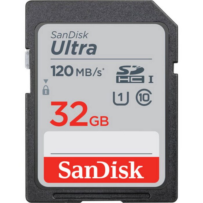 SANDISK SDHC MEMORY CARD 32GB 120MB/s ULTRA