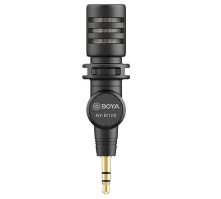 BOYA BY-M100 ULTRACOMPACT CONDENSER MICROPHONE
