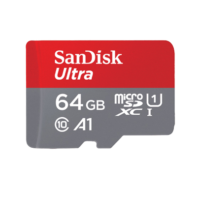 SANDISK MICRO SD CARD 64GB 100MB/s ULTRA, SANDISK MICRO SD MEMORY CARD 64GB 100MB/s ULTRA