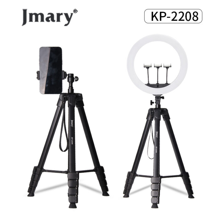 JMARY KP-2208 MULTIFUNCTIONAL TRIPOD+MONOPOD FOR MOBILE & RING LIGHT