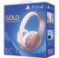 PLAYSTATION GOLD WIRELESS HEADSET ROSE GOLD HEADPHONE